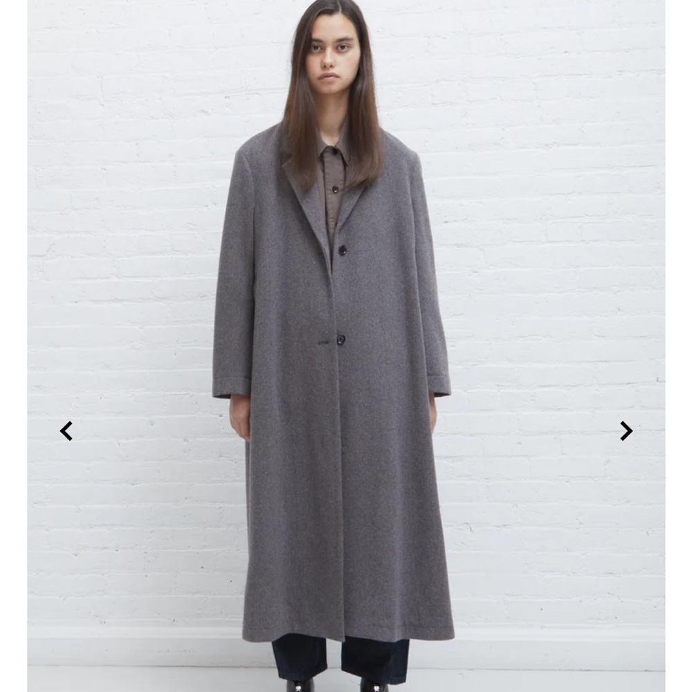 Lemaire Wool Slit Coat